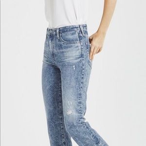 AG Phoebe high waist vintage tapered leg. Size 25